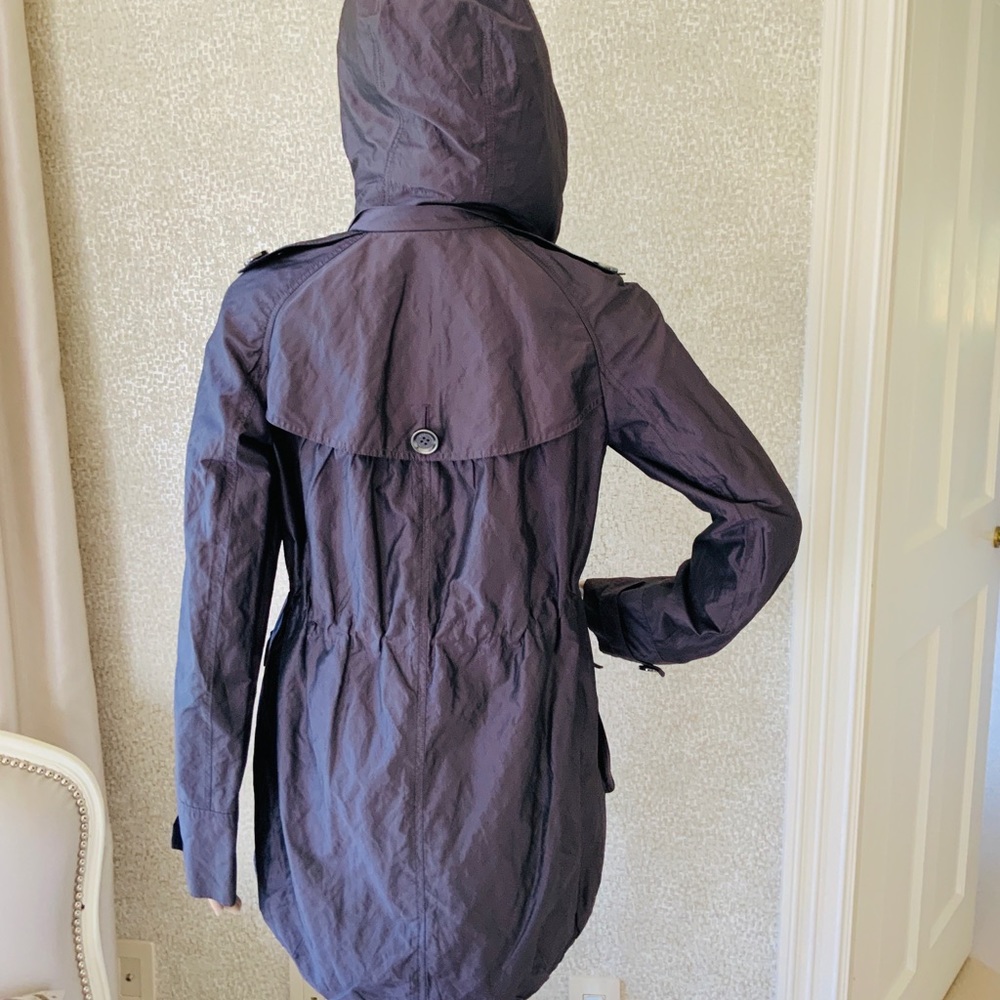 Burberry Brit metallic purple utility jacket 4